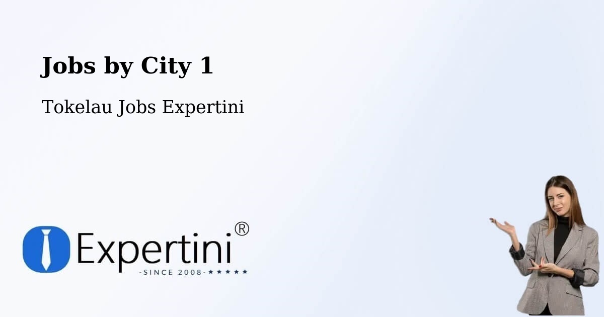 City Jobs in Tokelau - Expertini